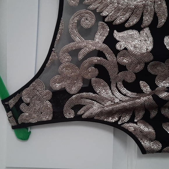 Simon Chang sequined cocktail dress - Picture 2 of 7